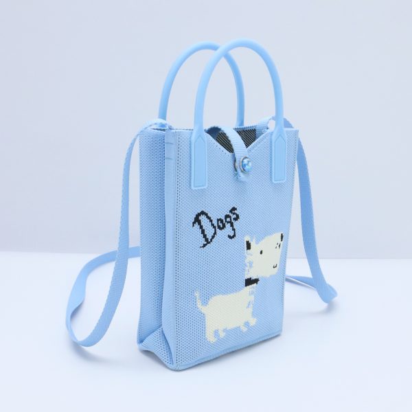 Knit material Mobile phone bag-MHCWMO0243