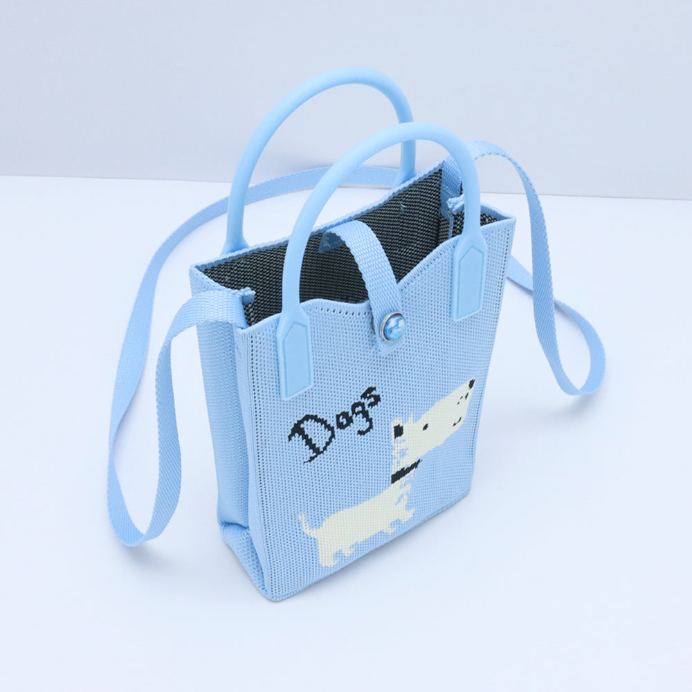 Knit material Mobile phone bag-MHCWMO0243