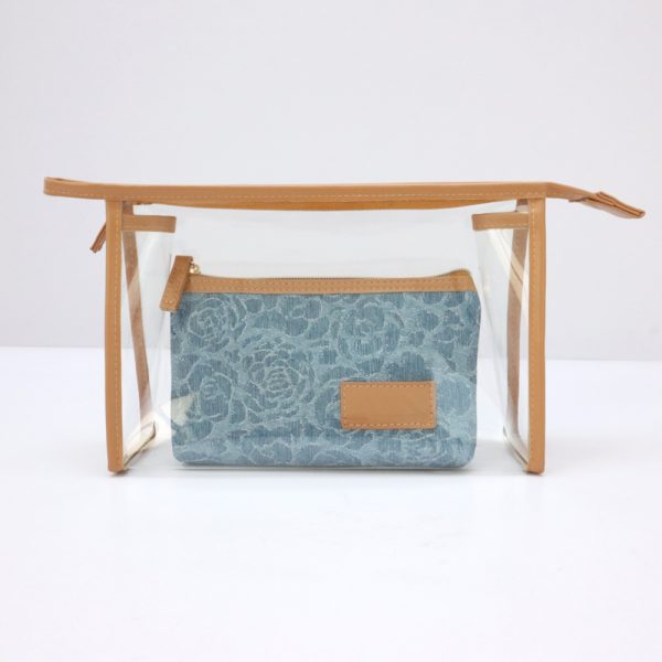 Clear PVC Cosmetic bag-MHCWMO0175