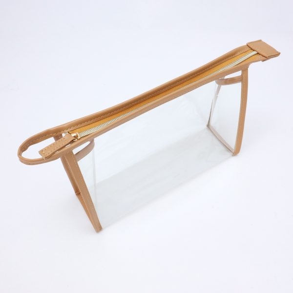 Clear PVC Cosmetic bag-MHCWMO0174