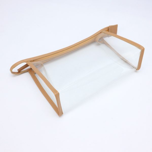 Clear PVC Cosmetic bag-MHCWMO0174