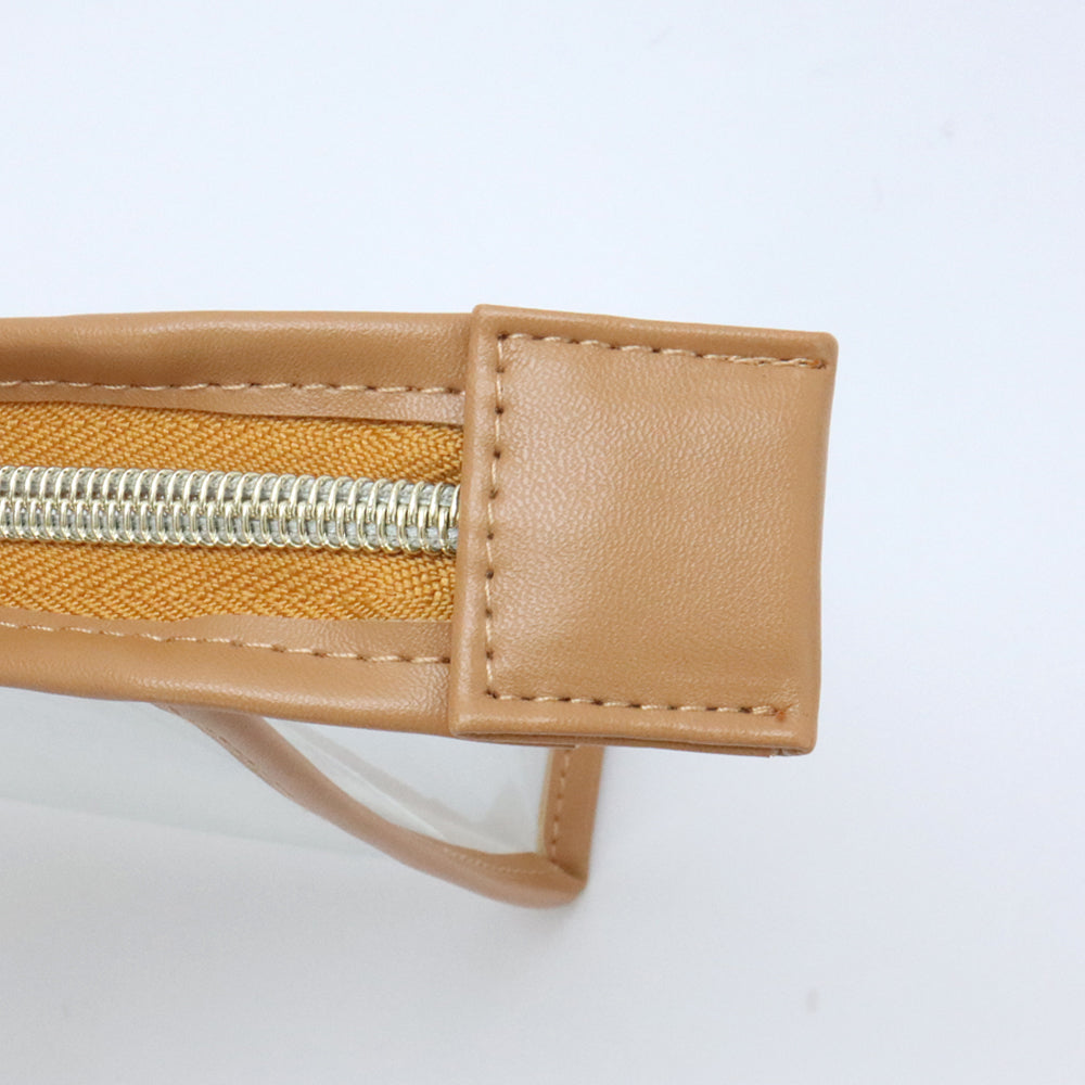 Clear PVC Cosmetic bag-MHCWMO0175