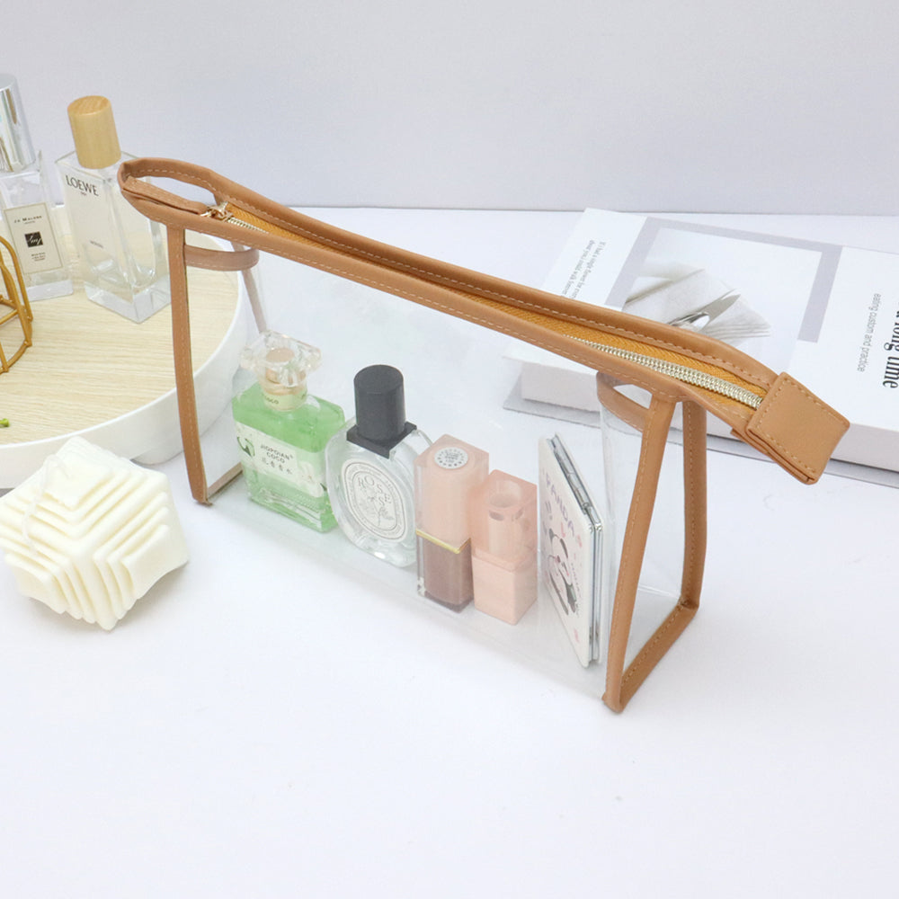 Clear PVC Cosmetic bag-MHCWMO0174