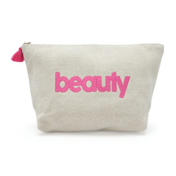 Linen Cosmetic bag-MHCO0209
