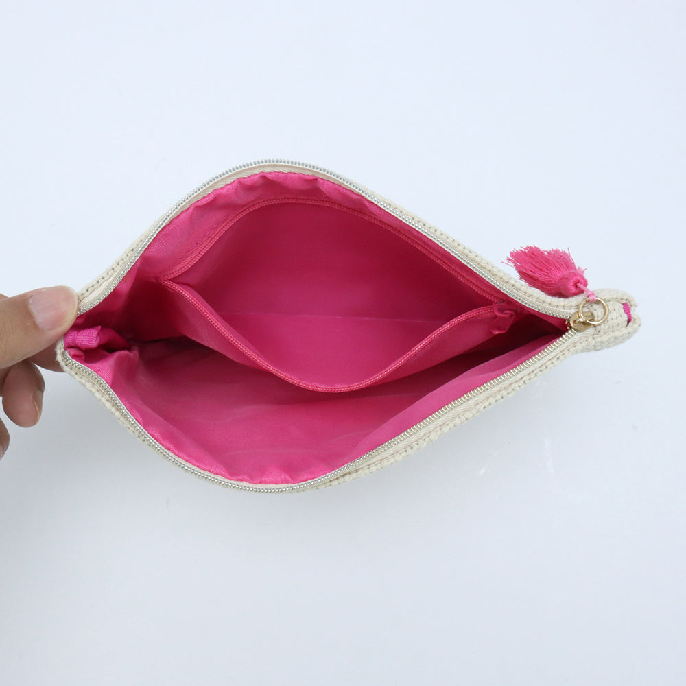 Linen Cosmetic bag-MHCO0210