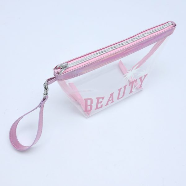 TPU transparent Cosmetic bag-MHCO0220