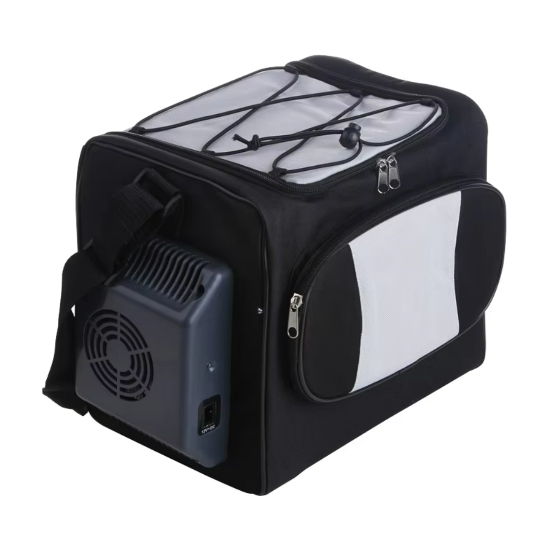 DC 12 Volt Portable Mini Cooler Bag Soft-Sided Thermoelectric Cooler Warmer for Car Hotel Outdoor Adventures New Condition